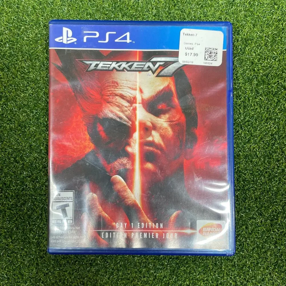 Tekken 7: Day 1 Edition Sony PlayStation 4, 2017 PS4 No Manual
